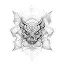 b chaos theory tattoo design idea