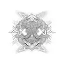 chaos theory tattoo design idea