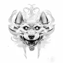 cerberus tattoo design idea