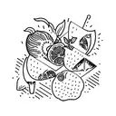 If life give you lemons make lemon juice tattoo design idea