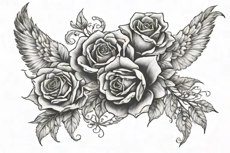 marriage tattoo design idea