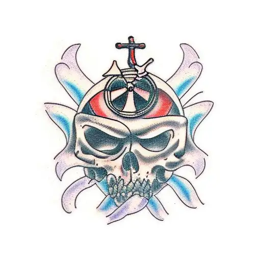 anxiety tattoo design idea