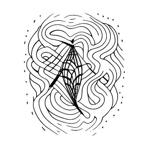 anxiety tattoo design idea