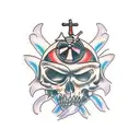 anxiety tattoo design idea