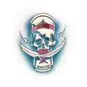 anxiety tattoo design idea