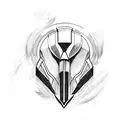 Mass Effect, Paragon symbol tattoo design idea