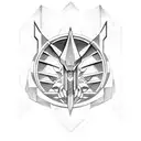 Mass Effect, Paragon symbol tattoo design idea