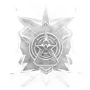 Mass Effect, Paragon symbol, I won't let fear compromise who I am, epic tattoo design idea