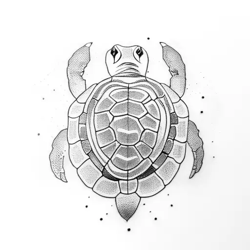 turtle tattoo design idea