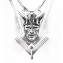 thor tattoo design idea