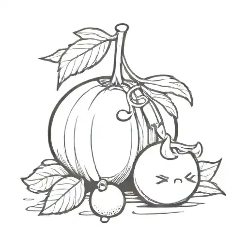 A small ignorant tattoo of the gomu gomu fruit from one piece tattoo design idea