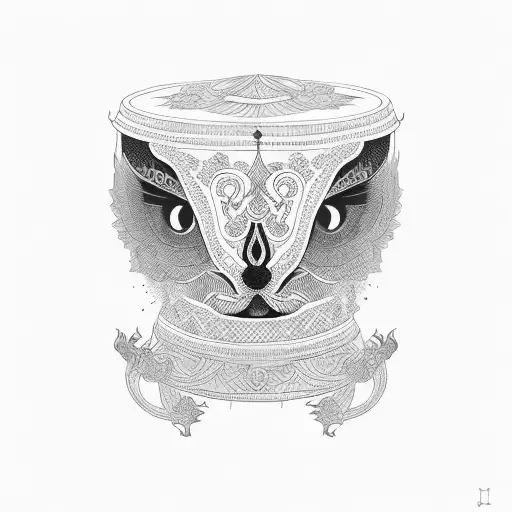 russian doll tattoo design idea