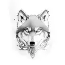 Design a tattoo that combines elements of yakuza symbolism and your favorite animal, the wolf tattoo design idea