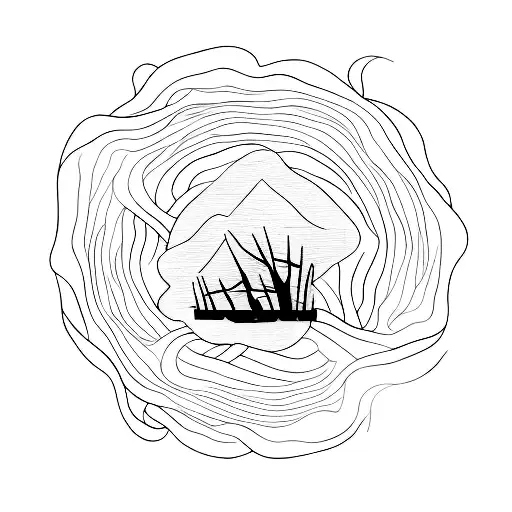 The Edge of Death is where you feel the Most Alive tattoo design idea
