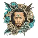 lewis Hamilton   tattoo design idea