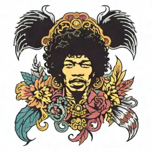 hendrix tattoo design idea