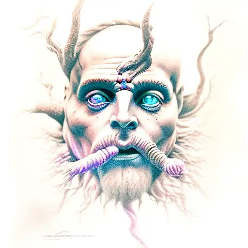 Dionysus tattoo design idea