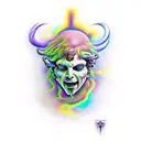 Dionysus tattoo design idea