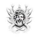 Dionysus tattoo design idea