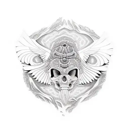 annunaki tattoo design idea