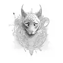 money tattoo design idea