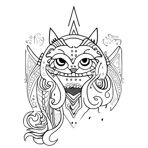 Name "Nina" tattoo design idea