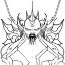 Stack of books with fantasy creatures emerging tattoo design idea