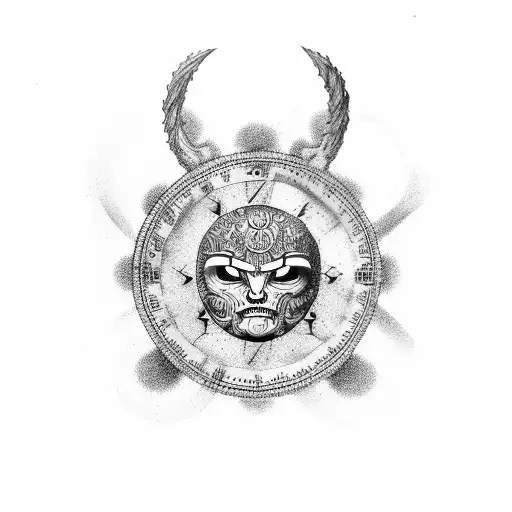 heartbeat sparta tattoo design idea