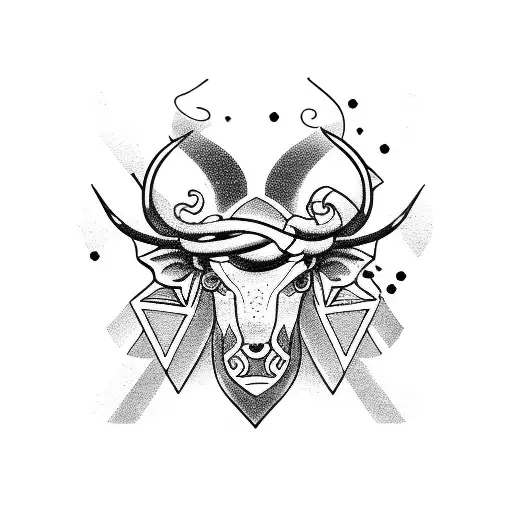 taurus tattoo design idea