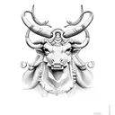 taurus tattoo design idea