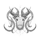 taurus tattoo design idea