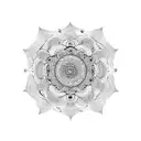 mandala patterns of Bhagavathi Devi tattoo design idea