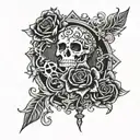 patch work goth style nipple tattoo design tattoo design idea