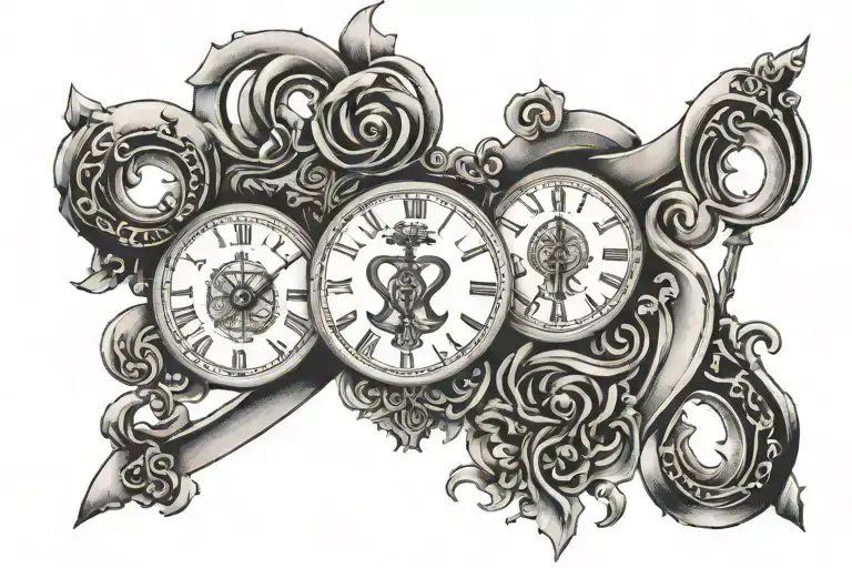 a totoo for the bicep, with a 'justice" scale with two sides,   on the heavy side, I want a diamond with the date 25/09/ tattoo design idea