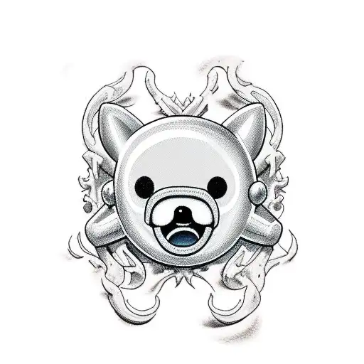 adventure time tattoo design idea