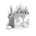 graves into gardens tattoo design idea