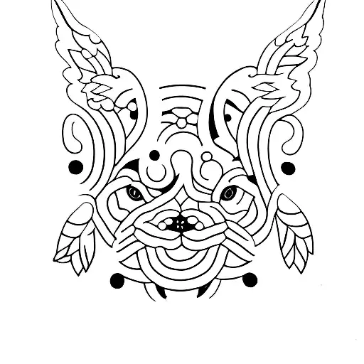two names, Pippa and Bailey tattoo design idea