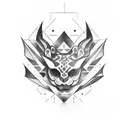 crus inca  tattoo design idea