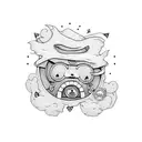 adventure time  tattoo design idea