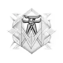 freemasons logo tattoo design idea