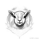 Worthy is the Lamb who was slain tattoo design idea