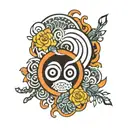 blink 182 logo tattoo design idea