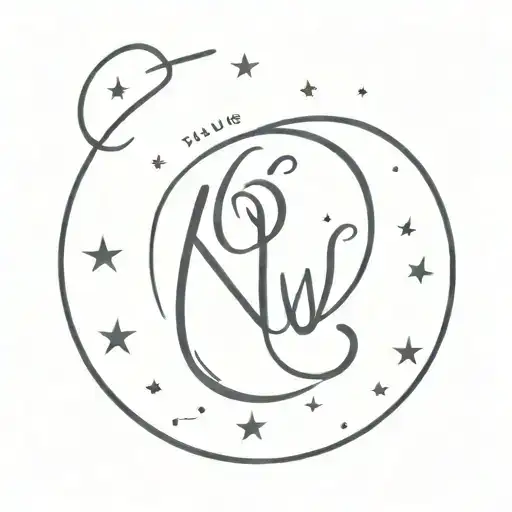 the value of the moment "now" faith in yourself strength of soul and will I can do everything I am strong Scorpio kindness heart stars tattoo design idea