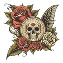 avenged sevenfold a little piece of heaven tattoo design idea