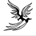 icarus falling tattoo design idea