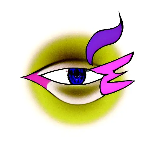evil eye  tattoo design idea