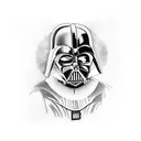 darth vader tattoo design idea
