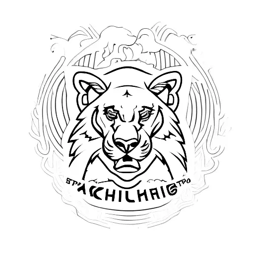logo of the Tachira sport ting  tattoo design idea