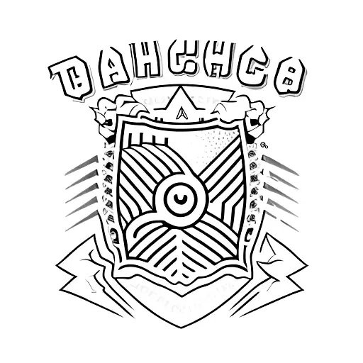 logo of the Tachira sporting team tattoo design idea
