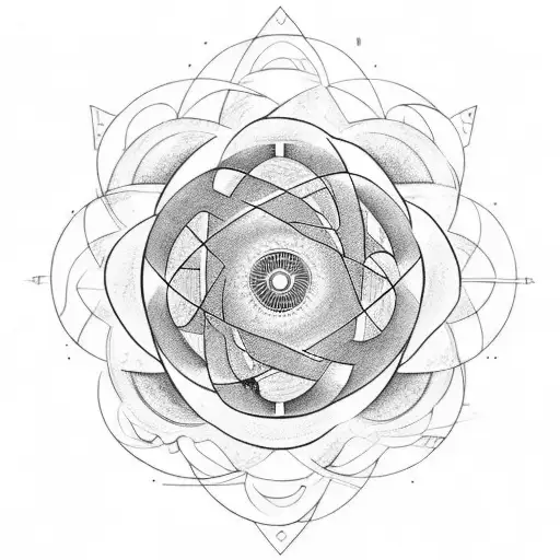 toroid, Tesla,universe tattoo design idea